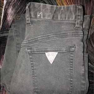 Guess Vintage 90s Black stretch skinny jean/pant